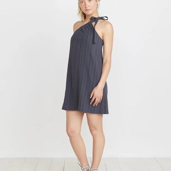 New with Tags - Marine Layer Cassia One Shoulder Tie (Grecian) Dress - Picture 5 of 10